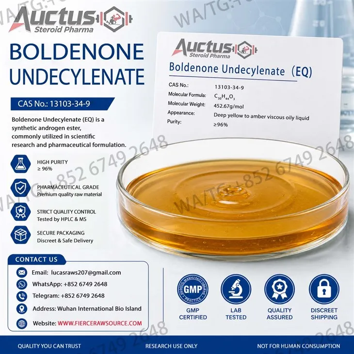 Boldenone Undecylenate(EQ) Top-quality AAS RAW