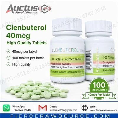 40mcg Clenbuterol Bulk Tablet Manufacturing Supplier