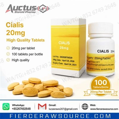Cialis (Tadalafil) 20mg Tablets — Long-Lasting Performance Support For Modern Men